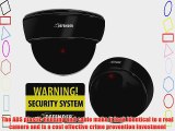 Defender PH301-BD Home Deterrent Bundle with 2 Imitation Security Dome Cameras and Warning