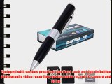 Trecks? Spy Camera Pen   FREE 8GB Memory Card - 1280 x 1024 HD DVR Video PinHole Camera - Best