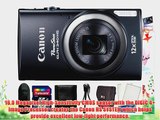 Canon PowerShot ELPH 340 HS 16MP Digital Camera (Black)   8GB Kit