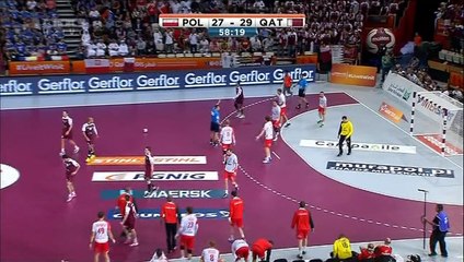 Katar - Poljska 31-29 (16-13), zadnje 2 minute, 30.01.2015. HD