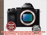 Sony Alpha A7R Digital Camera Body (Black) with Vario-Tessar T* FE 24-70mm f/4.0 ZA Lens