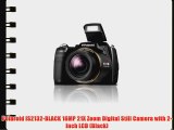 Polaroid IS2132-BLACK 16MP 21X Zoom Digital Still Camera with 2-Inch LCD (Black)
