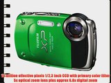 Fujifilm FinePix XP20 Green 14 MP Digital Camera with 5x Optical Zoom and 2.7-Inch LCD
