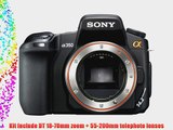 Sony Alpha DSLRA350X 14.2MP Digital SLR Camera with Super SteadyShot Image Stabilization with