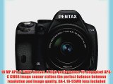 Pentax K-50 16MP Digital SLR Camera Kit with DA L 18-55mm WR f3.5-5.6 Lens (Black)