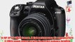 Pentax K-500 16MP Digital SLR Camera Kit with DA L 18-55mm f3.5-5.6 and 50-200mm Lenses (Black)