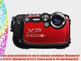 Fujifilm FinePix XP200 16MP Digital Camera with 3-Inch LCD (Red)