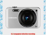 Samsung SL605 12.2 MP Digital Camera with 5X Optical Zoom and 2.7-Inch LCD Screen (Silver)