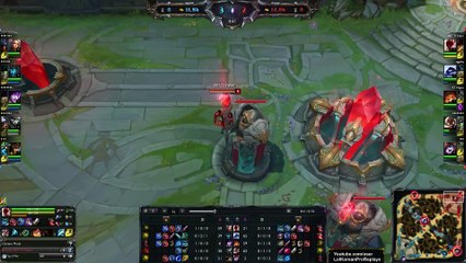 SKT T1 Faker - Lee Sin vs Rengar - Jungle Ranked Challenger Korea