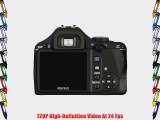 Pentax K-x 12.4MP Digital Camera (Black Body Only)