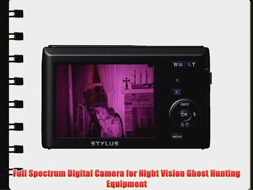 Full Spectrum Digital Camera for Night Vision Ghost Hunting Equipment