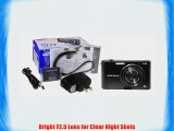 Samsung ST77 Compact Digital Camera - Black - 16.1MP - 5x Optical Zoom