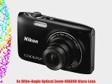 Nikon COOLPIX S3100 14 MP Digital Camera with 5x NIKKOR Wide-Angle Optical Zoom Lens and 2.7-Inch