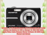 Olympus Stylus FE-240 7.1MP Digital Camera with Dual Image Stabilized 5x Optical Zoom (Black)