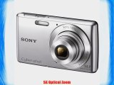 Sony Cyber-shot DSC-W620 14.1 MP Digital Camera with 5x Optical Zoom and 2.7-Inch LCD (Silver)