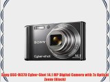Sony DSC-W370 Cyber-Shot 14.1 MP Digital Camera with 7x Optical Zoom (Black)