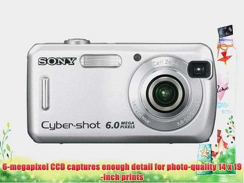 Sony Cybershot DSC-S600 6MP Digital Camera with 3x Optical Zoom