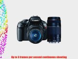Canon EOS Rebel T3 12.2 MP CMOS Digital SLR with 18-55mm IS II Lens   Canon EF 75-300mm f/4-5.6
