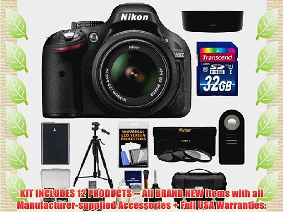 Nikon D5200 Digital SLR Camera