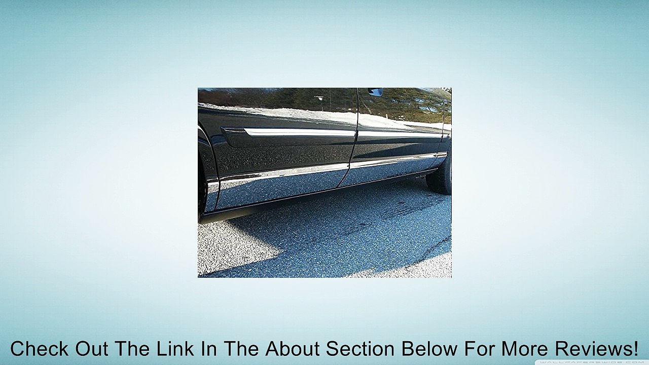 QAA TH38480 *Automotive Accessory Trim* [1992-2009 FORD CROWN VICTORIA (4-door)] [1992-2010 MERCURY GRAND MARQUIS LS/GS (4-door)] Rocker Panel Trim: *Lower Kit - 8 pieces: Body Molding or Rocker Panel Accent Trim kit: 4+(11/16)" - 5. 375" tapered width, *