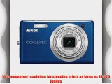 Nikon Coolpix S560 10MP Digital Camera with 5x Optical Vibration Reduction (VR) Zoom with 2.7