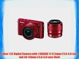 Nikon 1 S2 Digital Camera with 1 NIKKOR 11-27.5mm f/3.5-5.6 Lens and 30-110mm f/3.8-5.6 Lens