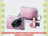 Sony Cyber-shot DSCW120MDG/P 7.2 MP Digital Camera with 4x Optical Zoom with Super Steady Shot