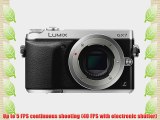 Panasonic LUMIX GX7 16.0 MP DSLM Camera with Tilt-Live Viewfinder - Body Only (Silver)