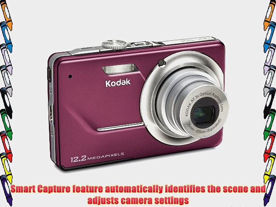Kodak Easyshare M341 Digital Camera (Orchid)