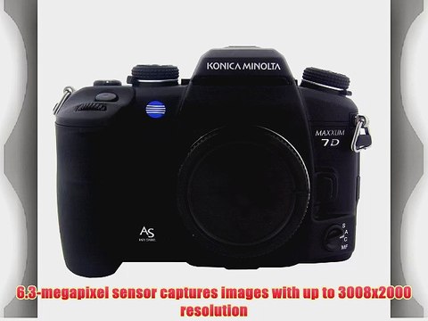 Konica Minolta Maxxum 7D 6MP Digital SLR with Anti-Shake Technology (Body Only)