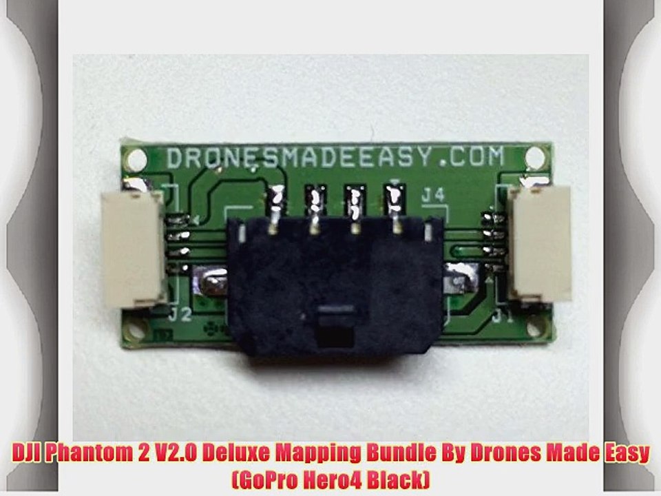 DJI Phantom 2 V2.0 Deluxe Mapping Bundle By Drones Made Easy (GoPro Hero4 Black)