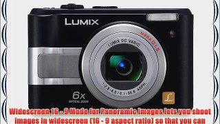 Panasonic Lumix DMC-LZ5K 6MP Digital Camera with 6x Image Stabilized Zoom (Black)