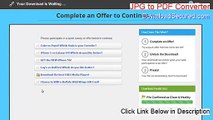 JPG to PDF Converter Serial - Legit Download (2015)