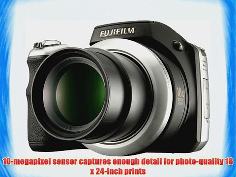 Fujifilm Finepix S8100fd 10MP Digital Camera with 18x Wide Angle Dual Image Stabilized Optical