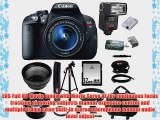 Canon EOS Rebel T5i 18.0 MP CMOS Digital Camera with EF-S 18-55mm f/3.5-5.6 IS STM Zoom Lens