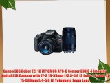 Canon EOS Rebel T2i 18 MP CMOS APS-C Sensor DIGIC 4 Imaging Digital SLR Camera with EF-S 18-55mm