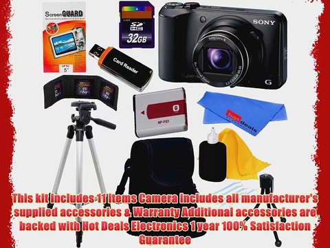 Sony Cyber-shot DSC-H90 16.1 MP Digital Camera with 16x Optical Zoom and 3.0-inch LCD (Black)