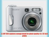 Sony Cybershot DSCS90 4.1 MP Digital Camera with 3x Optical Zoom