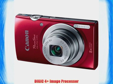 Canon PowerShot ELPH 135 (Red) 16GB Memory Card All in One High Speed Card Reader Standard