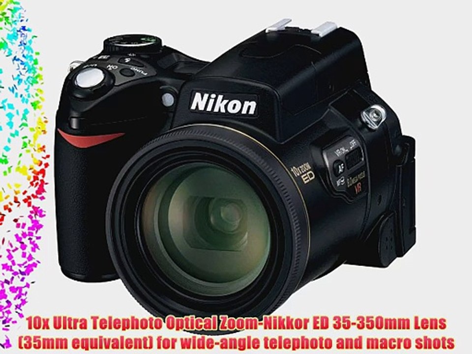 Nikon Coolpix 8800 8MP Digital Camera with 10x Vibration Reduction Optical Zoom Lens