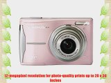 Olympus FE-46 12MP Digital Camera with 5x Optical Zoom and 2.7 inch LCD (Light Pink)