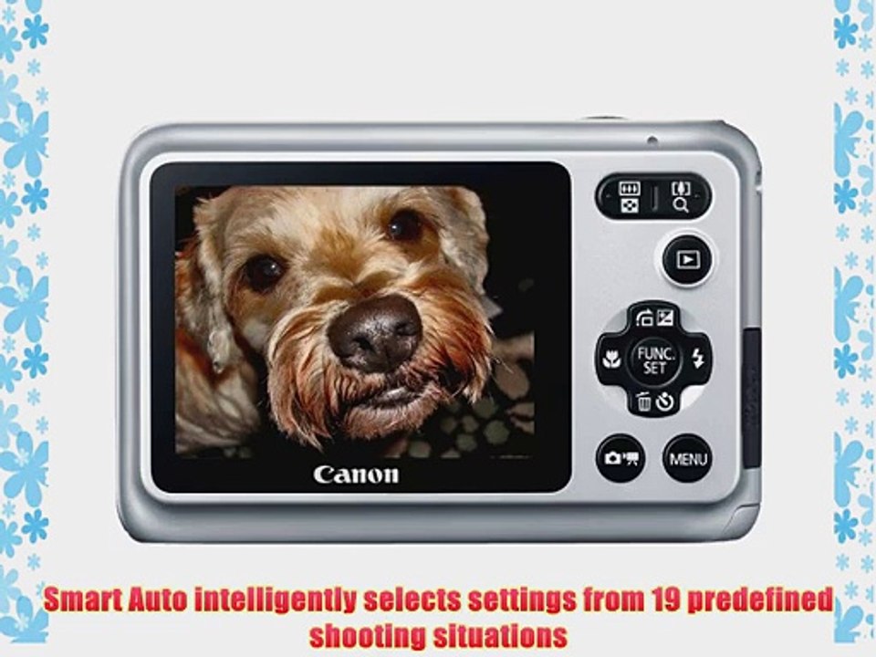 Canon Powershot A800 10 MP Digital Camera with 3.3x Optical Zoom (Silver)