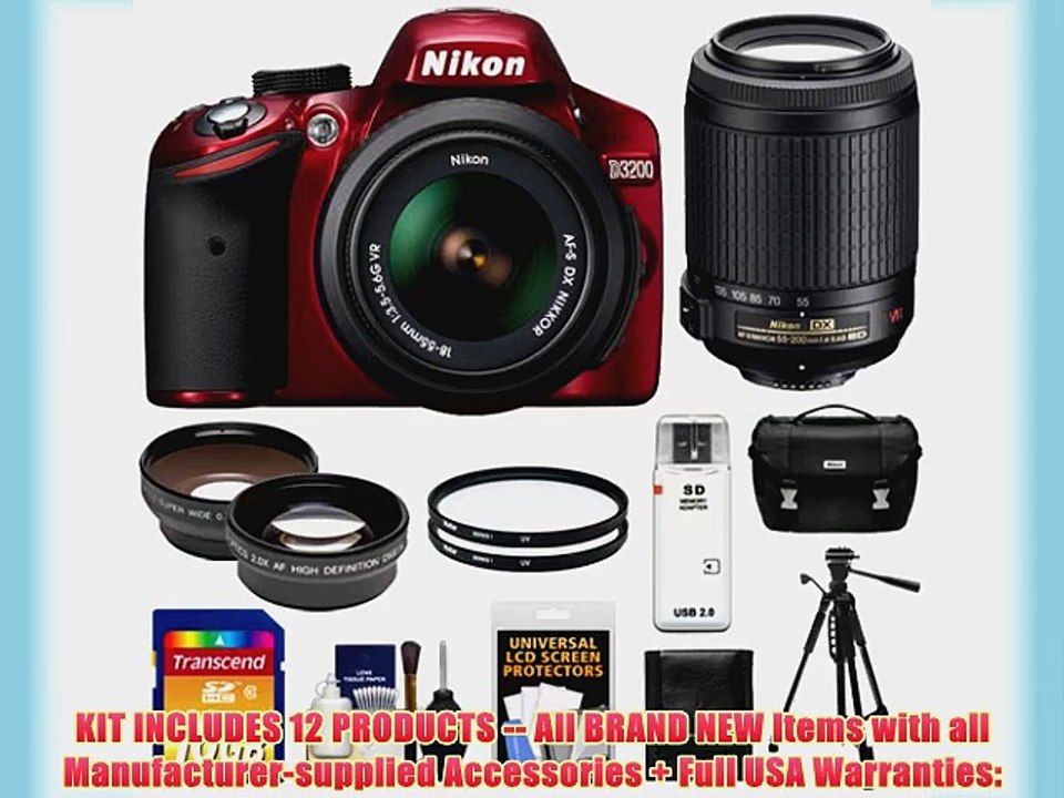 Nikon D3200 Digital SLR Camera