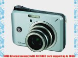 GE A1255 12MP Digital Camera with 5X Optical Zoom and 2.7-Inch LCD with Auto Brightness (Silver)