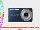 Nikon Coolpix S550 10MP Digital Camera with 5x Optical Zoom (Cool Blue)