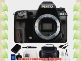 Pentax K-3 Pentax SLR 24MP SLR Camera with 3.2-Inch TFT LCD-(Body Only) Kit. Includes: 16GB