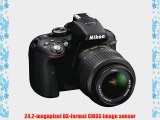 Nikon D5300 24.2 MP CMOS Digital SLR Camera with Nikkor AF-S 18-55mm f/3.5-5.6G AF-S DX VR