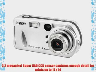 Sony DSCP72 Cyber-shot 3.2MP Digital Camera w/ 3x Optical Zoom
