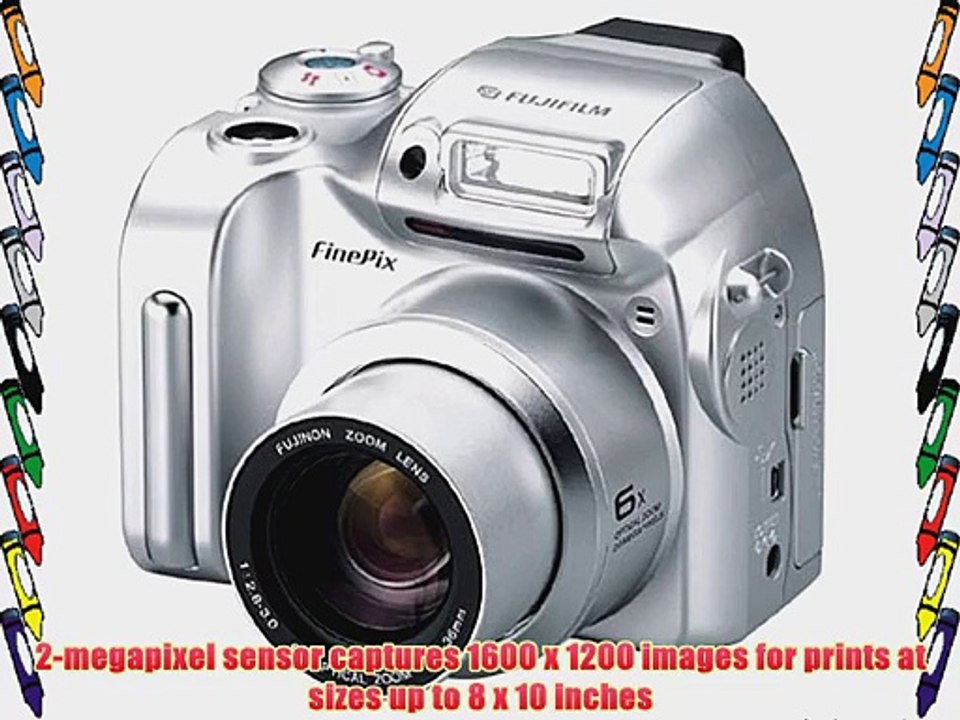 Fujifilm FinePix 2800 2MP Digital Camera w/ 6x Optical Zoom
