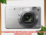 Sony Cybershot DSCW170 10.1MP Digital Camera with 5x Optical Zoom with Super Steady Shot (Silver)